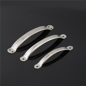 Stainless Steel Drawer Handles Curved Hollow Bar Cabinet <b>Hardware</b> For <b>Wardrobe</b> Wine Cabinet Indoor Use Antirust Industrial - Product Image 4