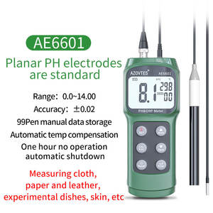 เครื่องวัดค่า <span class=keywords><strong>pH</strong></span> และ ORP ดิจิตอล AE6601 ความแม่นยำสูง เครื่องทดสอบค่า <span class=keywords><strong>pH</strong></span> สำหรับการเพาะเลี้ยงสัตว์น้ำ ห้องปฏิบัติการ เครื่องตรวจจับค่า <span class=keywords><strong>pH</strong></span> แบบปากกา ช่วงการวัด 0.0-14.00 - Product Image 6