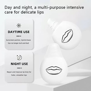 Bálsamo Labial Humectante de Larga Duración, Repara, Nutre los <span class=keywords><strong>Labios</strong></span> Secos, Resistente al Agua, Prebase de Maquillaje Líquida, Suero Labial con Escualano y Aminoácidos de Frutas - Product Image 4