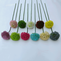 Fruits en nid d'abeille artificiels élégants faits à la main décoration de mariage fleur de boule d'oignon populaire en gros pour la Saint-Valentin