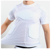 Mens Active Wear Football Gardien Maillots Extérieur Éponge Football Formation Sportswear Protecteur Gear Vêtements Coude