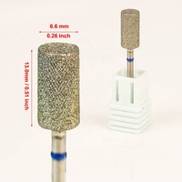 Gros de haute qualité F M C grand baril coupe en croix cuticule électrique diamant Efile forets à ongles pour manucure pédicure