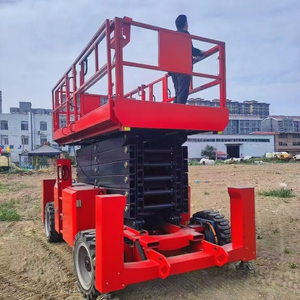 ลิฟต์กรรไกรติดตามตัวตีนตะขาบทำงานได้คล่องตัวความสูงยก8ม. ในพื้นที่จำกัด - Product Image 2