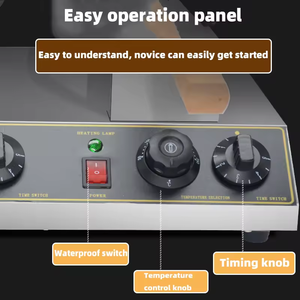 <span class=keywords><strong>Gaufrier</strong></span> <span class=keywords><strong>professionnel</strong></span> multifonctionnel antiadhésif en acier inoxydable 220V, machine à gaufres commerciale industrielle - Product Image 4