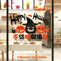 Set Dekorasi Halloween Tahan Air Cetak Kustom, Akrilik PVC, Alat Peraga Foto, Spanduk, Stand untuk Promosi Toko Ritel dan Pesta