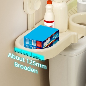 Custom Logo Multi-function Washbasin Storage Rack Bathroom Storage Toilet Suction Cup Non-perforated Bathroom <b>Shower</b> <b>Shower</b> <b>Tray</b> - Product Image 6