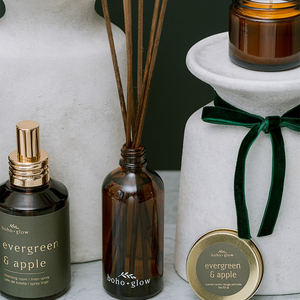 Aikun เทียนหอมน้ำมันหอมระเหยฉลากตามสั่งเทียนหอมแก้วสีเขียวสำหรับตกแต่งบ้านโรแมนติกงานแต่งงานสปา - Product Image 3