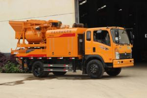 ディーゼルトラック搭載コンクリート混合ポンプ効率的なコンクリートポンプ製品 - Product Image 2