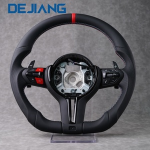 Volante Deportivo de Cuero Negro y Rojo para <span class=keywords><strong>BMW</strong></span> F15 F80 F25 F32 F45 F20 F30 F80 F10 F36 M3 M4 M5 M6, <span class=keywords><strong>Precio</strong></span> de Fábrica al por Mayor - Product Image 1