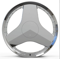 Jantes monobloc, jantes flottantes, design à 3 branches de 16 à 24 pouces pour Mercedes Benz W126 W140 W124 R129 Lexus Ls400 Lincoln Town Car