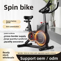 Vélo d'appartement vertical modèle Q8 avec résistance magnétique intelligente, charge maximale 120 kg, pour fitness à domicile et sports d'intérieur