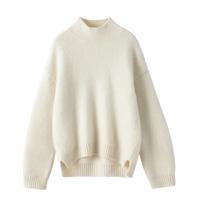 Mongolie pull col roulé Cachemire 100% produit 100% pull en pur cachemire pour femme Dama Tricot fabricant
