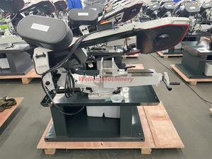 Sierra de cinta multifunción BS-180G para cortar metal con hoja giratoria de 45 grados, sierra de cinta de 180 mm (7 pulgadas) - Product Image 4