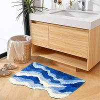 Lustige flauschige rutsch feste maschinen wasch bare Bad teppiche Tür Ma Badezimmer teppiche mit bester Qualität