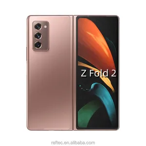 Venta al por mayor 99% nuevo 7,6 "Original usado desbloqueado teléfonos Z Fold 2 5G teléfono plegable 12 + 256/512GB versión de Corea para Samsung Z Fold 2