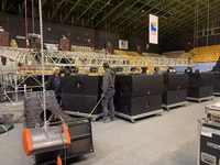 CVR Sound Double 21 pouces Subwoofer Système de haut-parleurs Néodyme Outdoor Line Array Bass Speaker