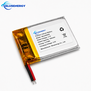 แบตเตอรี่ลิเธียมโพลิเมอร์ขนาดเล็กพิเศษ 302025 3.7V 100mAh แบบชาร์จได้ พร้อมสายเชื่อมต่อ - Product Image 2