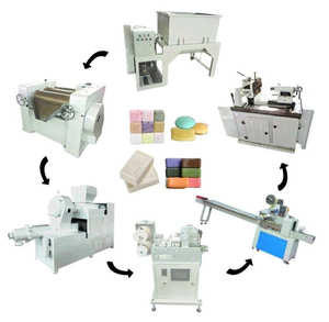 Machine de fabrication de savon à petite échelle Machine de fabrication de savon de toilette de blanchisserie Ligne de production - Product Image 6