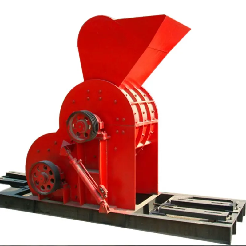 Triturador de martelo de duplo estágio para venda, triturador de martelo fino com rotor duplo, máquina a diesel