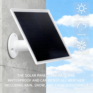 ALECTER APH-P98 6W/8W/10W/15W Panneau Solaire Monocristallin PERC Chargeur DC 5V Caméra de Sécurité IP66 Étanche Extérieur - Product Image 4