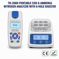 Analyseur portable TR-208H pour la DCO et l'azote ammoniacal, testeur multiparamètres de la qualité de l'eau pour la surveillance d'urgence des eaux usées
