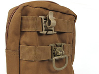 Accessoires de sac à dos tactique pour le camping en plein air, système Molly Molle, boucle rotative à 8 segments, boucle de type D