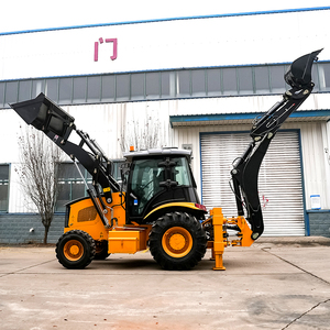 Trung Quốc Nhà sản xuất 4x4 bánh xe tải với backhoe - Product Image 3