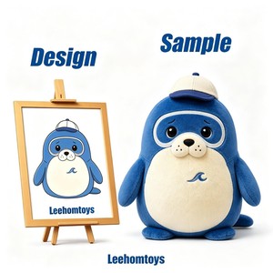 Peluche Leehom OEM personnalisée, super douce, thème astronaute et <span class=keywords><strong>dauphin</strong></span>, broderie de logo personnalisée, couverture réconfortante, promotionnelle pour entreprises - Product Image 6