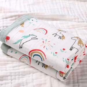 Manta de Muselina Orgánica Suave y Transpirable Personalizada, Manta de Algodón para Bebés Musulmanes - Product Image 5