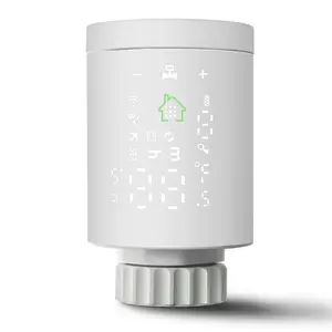 RV01 100~240Vac ZIGBEE voice control remote app control smart thermostat for bedroom, house support weekly programmable schedule