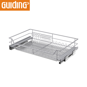 Phụ Kiện Nhà Bếp tổ chức Tủ trượt món ăn và bát kệ giá kéo ra giỏ - Product Image 2