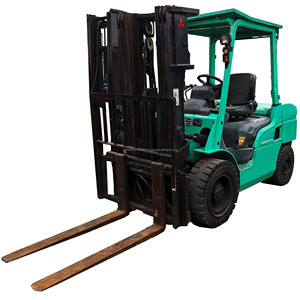 Nueva Carretilla Elevadora Diésel de 3.5 Toneladas de Alto Rendimiento con Motor Japonés Mitsubishi FD30, de Marca China, con Fuente de Alimentación Manual, en Oferta - Product Image 1