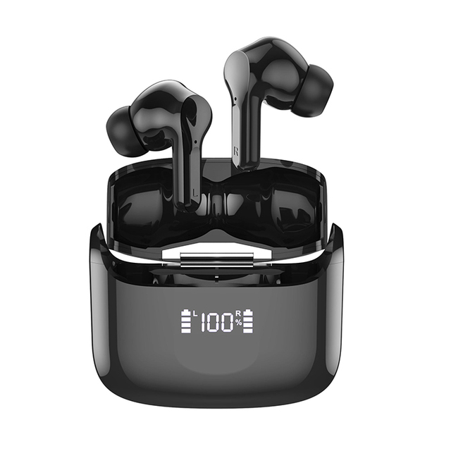 Tws Earphone Blue Tooth 5.3 Active Noise Cancelling Wireless Headphone 40mAh Battery Box Life Earbuds