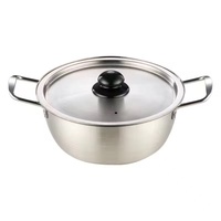 Olla para Fideos de Acero Inoxidable OreanStyle con Tapa y Doble Asa, Acabado Dorado y Plateado, Resistente al Calor, Apta para Lavavajillas, Utensilios de Cocina