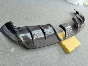 <span class=keywords><strong>GTS</strong></span> Style แผ่นกระจายคาร์บอนไฟเบอร์ด้านหลังกันชนหลังที่คดเคี้ยวท่อไอเสียมีให้สำหรับ <span class=keywords><strong>Porsche</strong></span> <span class=keywords><strong>Cayenne</strong></span> Coupe <span class=keywords><strong>2018</strong></span> + - Product Image 5