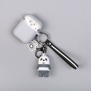 protectora con bulbo/foco osos de goma auricular inalámbrico de silicona llavero caso para los <span class=keywords><strong>airpods</strong></span> de apple - Product Image 4