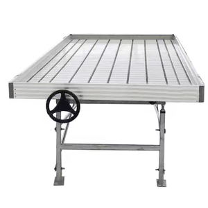 Lit mobile de culture de légumes <span class=keywords><strong>sur</strong></span> roulettes avec <span class=keywords><strong>pieds</strong></span> réglables pour l'agriculture de contour - Product Image 6