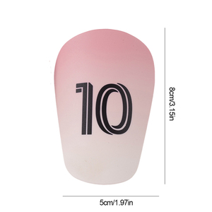 Mini <span class=keywords><strong>espinilleras</strong></span> <span class=keywords><strong>de</strong></span> fútbol resistentes al desgaste y absorbentes <span class=keywords><strong>de</strong></span> golpes, protectores <span class=keywords><strong>de</strong></span> piernas, <span class=keywords><strong>espinilleras</strong></span> <span class=keywords><strong>de</strong></span> entrenamiento <span class=keywords><strong>de</strong></span> fútbol EVA con vástago, 1 par - Product Image 5