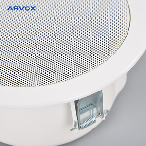 Chất Lượng Cao Hifi Núi Trong Trần Loa PA Hệ Thống Chống Cháy Trong Nhà Cơ Thể Kim Loại Thép Bìa 5W 10W 8 Inch Loa Trần - Product Image 4