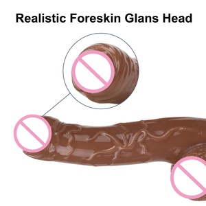 Penis Massager Sex Speelgoed 8 Inch Realistische Grote Penis <span class=keywords><strong>Dildo</strong></span> Vrouwelijke Kleurrijke Kristallen Glas <span class=keywords><strong>Dildo</strong></span> Penis Jelly <span class=keywords><strong>Dildo</strong></span> Voor Vrouwen Sucker - Product Image 6