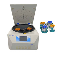 Centrífuga de Laboratorio de Alta Velocidad Hengnuo OEM ODM, 20000 rpm, 29060xg, 4*750 ml, de Escritorio, Médica, con Certificación CE e ISO, Pantalla Táctil LCD, 3 Años de Garantía