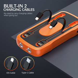Nuevo Cargador <span class=keywords><strong>Solar</strong></span> Inalámbrico de Emergencia para Exteriores de 10000mAh con Encendedor de Cigarrillos - Product Image 4