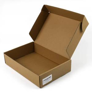 Factory Printed Kraft Paper Corrugated Carton Custom Logo Eco-friendly Mailer Shipping Boxes for Transport - Product Image 1