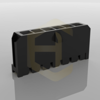 Connecteur de carte à angle droit en laiton pour PCB, pas de 3,0 mm, HC-MX3.0-3AW, boîtier en nylon IP20 pour appareils électroménagers MOLEX
