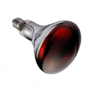 Wholesale 250 Watt IR R125 Chinese Red Infrared Heating <strong>Lamp</strong> for <strong>Dogs</strong> - Product Image 1
