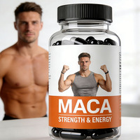 Capsules de Maca Bio Personnalisées en Usine – Complément Herbal Naturel pour Hommes – Soutien Quotidien Énergie et Endurance