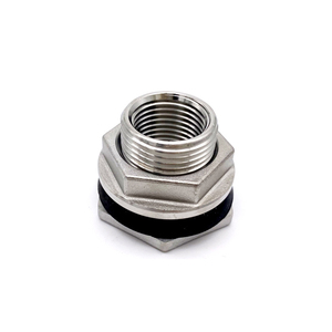 Roestvrijstalen Tankfitting 1/2 ''Npt Bsp Female Schotconnector Voor Watertank <span class=keywords><strong>Aquarium</strong></span> - Product Image 1