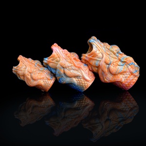 Funda de Silicona para Pene NNSX, Tallas S, M, L, con Forma de Dragón, Anillo Antideslizante, Juguete Sexual para Hombres, Alargador de Pene - Product Image 1