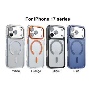 Étui de protection antichoc Armor Design avec protection contre les chutes intégrée, PC+TPU premium, caméra métallique, étui de téléphone magnétique puissant pour 17 Pro Max - Product Image 6