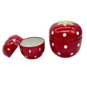 Hộp Thiếc Nến Hình Dâu Tây Tùy Chỉnh Hộp Kẹo Tròn Lọ Đóng Gói Dễ Thương - Product Image 4